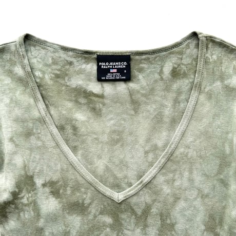 Ralph Lauren khaki tie-dye T-shirts