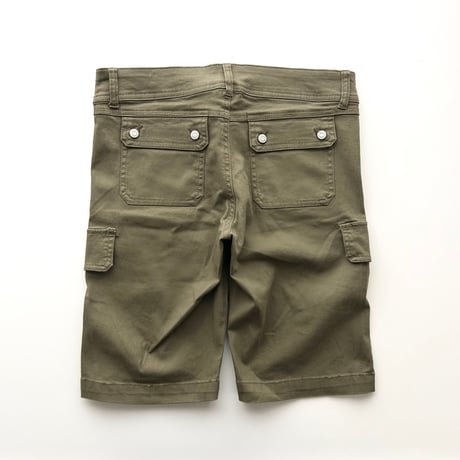 khaki cargo half pants