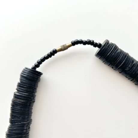 black beads neklace