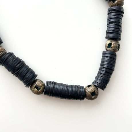 black beads neklace