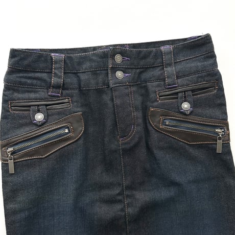 Calvin Klein designed denim skirt