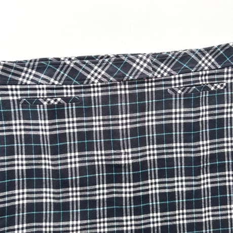 Burberry navy plaid mini skirt