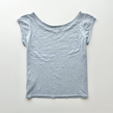 ARMANI pale blue logo T-shirts