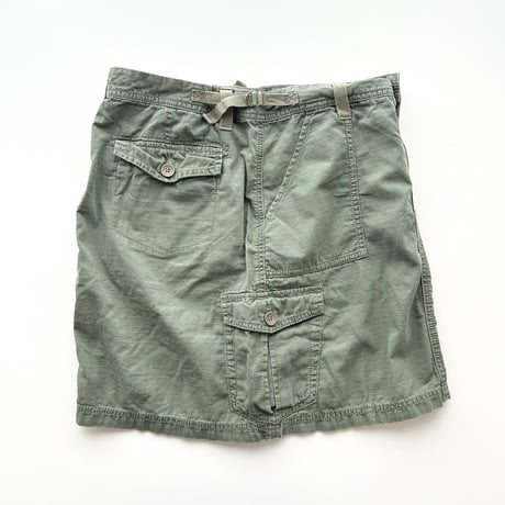 Calvin Klein light khaki cargo skirt