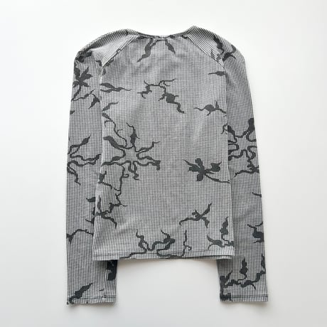 VERSACE neck whole designed tops