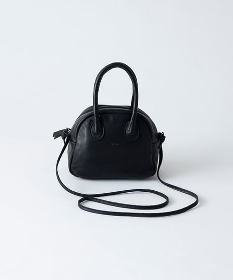 FOLNA RD ソフトレザー2WAYアールボストンバッグ / No.083340 / BLACK