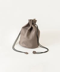 FOLNA RD ソフトレザー巾着ショルダーバッグ / No.224913 / 2色展開