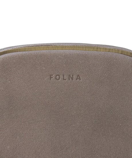 FOLNA RD ソフトレザー ショート天溝がま口 / No.2993877 / 2色展開