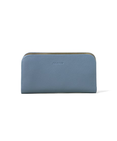 FOLNA RD ゴートレザー 天溝がま口長財布 / No.2993920 / 3色展開