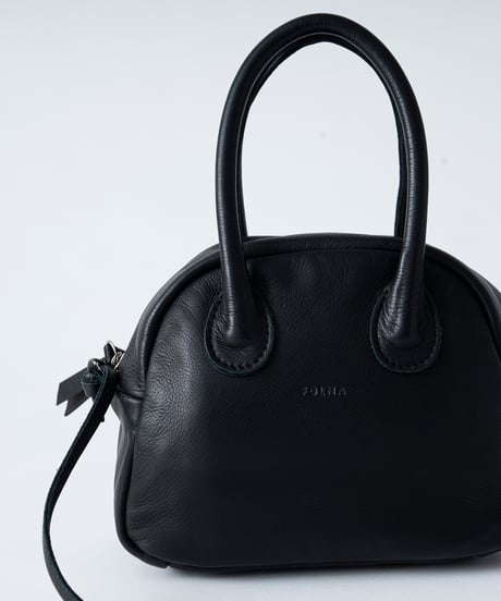 FOLNA RD ソフトレザー2WAYアールボストンバッグ / No.083340 / BLACK