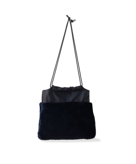 FOLNA RD ムートン調ファー ショルダーバッグ / No.083304 / 2色展開