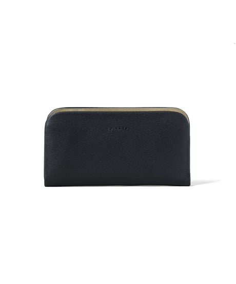 FOLNA RD ゴートレザー 天溝がま口長財布 / No.2993920 / 3色展開