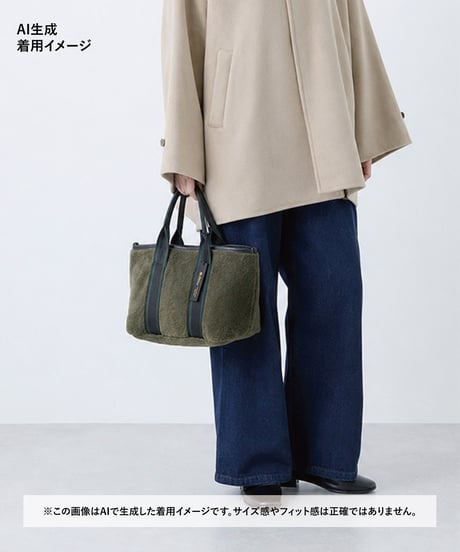 Folna リバーシブルファー トートバッグM-SIZE / No.K900133 / 4色展開