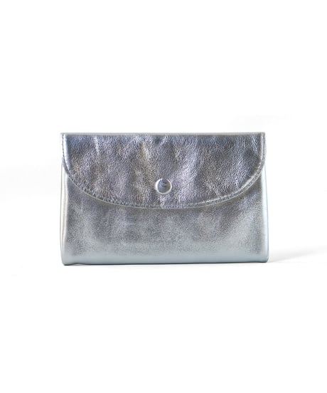 FOLNA RD ソフトレザー・ホイルレザー ウォレットポーチ / No.2993928 / 2素材2色展開