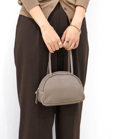 FOLNA RD ソフトレザーボストンバッグ SS-SIZE / No.083302 / 2色展開