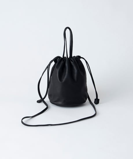 FOLNA RD ソフトレザー2WAY巾着ショルダーバッグ / No.083349 / 2色展開