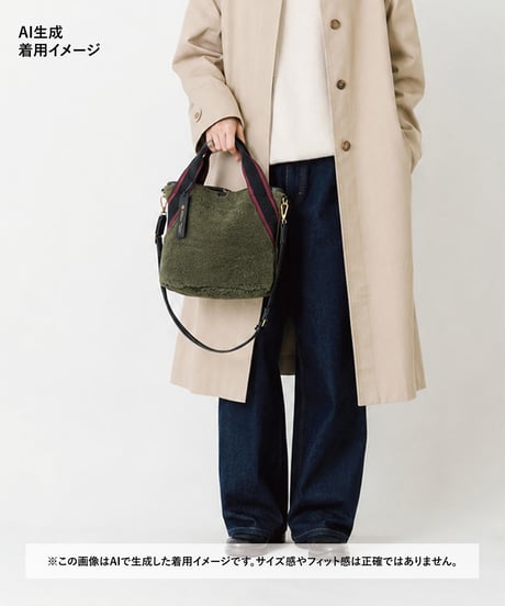 Folna リバーシブルファー 2WAYトートバッグ / No.K901076 / 4色展開