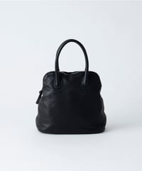 FOLNA RD ソフトレザーブガッティボストンバッグ / No.083294 / BLACK