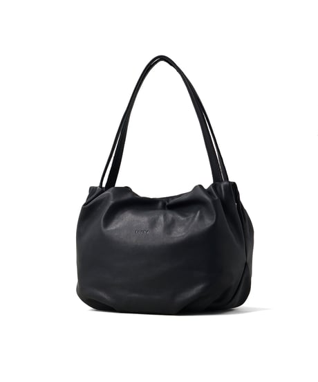 FOLNA RD ソフトレザー バルーントートバッグ / No.083374 / 2色展開