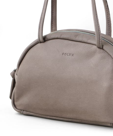 FOLNA RD ソフトレザーボストンバッグ SS-SIZE / No.083302 / 2色展開