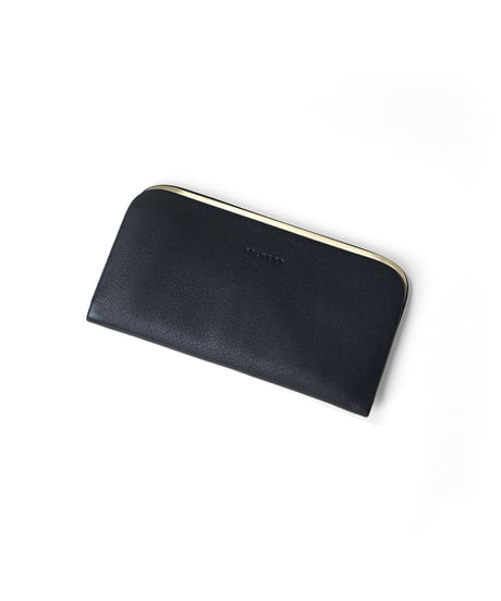 FOLNA RD ゴートレザー 天溝がま口長財布 / No.2993920 / 3色展開