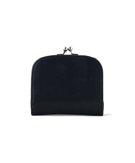 FOLNA RD ソフトレザー・ホイルレザー がま口二つ折り財布 / No.2993927 / 2素材2色展開