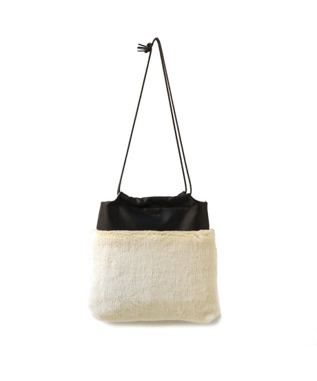 FOLNA RD ムートン調ファー ショルダーバッグ / No.083304 / 2色展開