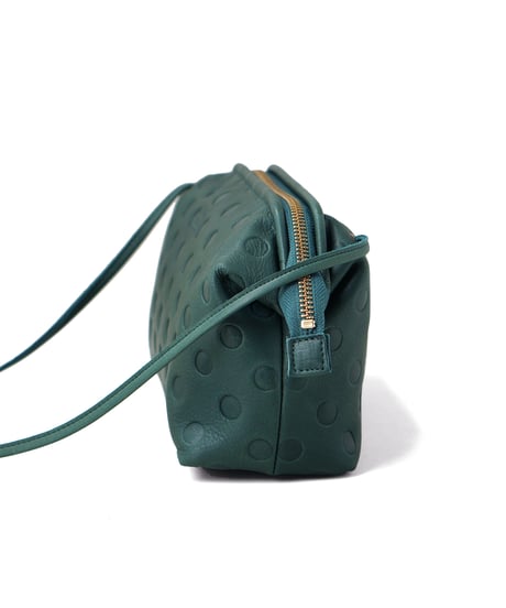 Folna ドット型押しレザー お財布ショルダーバッグ / No.2993921 / 3色展開