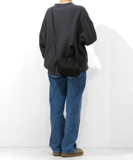 FOLNA RD ソフトレザー2WAYアールボストンバッグ / No.083340 / BLACK