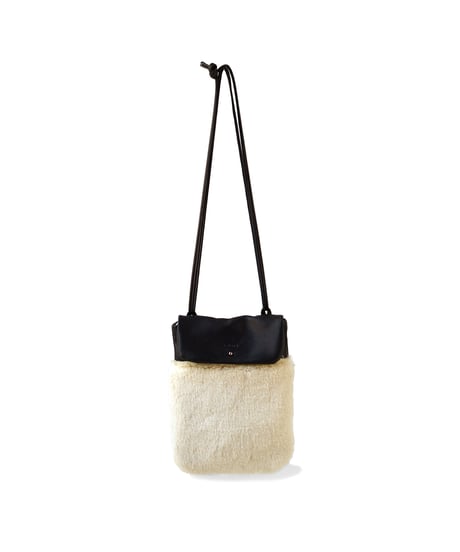 FOLNA RD ムートン調ファー ギボシショルダーバッグ / No.083303 / 3色展開