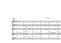 ♫楽譜『St.Thomas』サックス五重奏