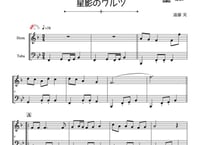 「星影のワルツ」ホルン＆チューバ二重奏［MM2］