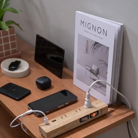 【節電スイッチ付き】【急速充電PD30W対応】 全3色 AC3個⼝  PD30W USB- C/A  1m/2m