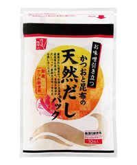 淀屋勇心　かつおと昆布の天然だしパック　（80g(8g×10袋)）　×　10パック
