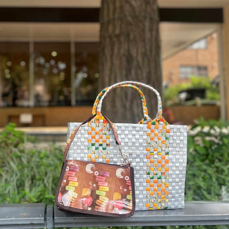 マカロン♡様　大きめトートバッグ　コップ袋 macaron マカロンBag | Coco&K.