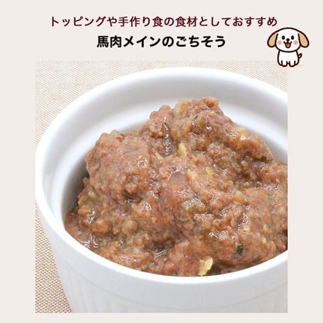 Bioliob ビオリオーブ ホース・ディッシュ 120g /120g×12セット 犬のごはん ドッグフード ウェットフード レトルト トッピング