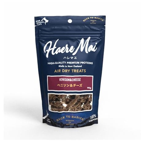 ハレマエ ベニソン＆チーズ 90g 犬用おやつ 猫用おやつ ドッグフード キャットフード ペット用品
