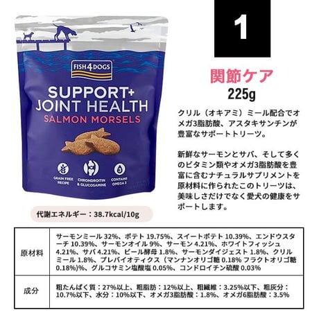 【送料無料】 選べる よりどり2個セット FISH4DOGS フィッシュフォードッグ サポートトリーツ 犬用おやつ ドッグフード ご褒美おやつ