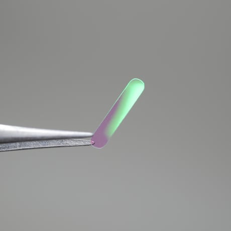 CUT AURORA OVAL/RECTANGLE/STRIPE PINK×GREEN