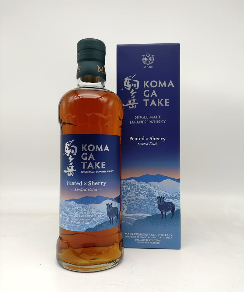 駒ヶ岳 ウイスキー 特別版 2020 50% シングルモルト駒ヶ岳 Peated×Sherry 化粧箱入り ウィスキー50度 ※お一