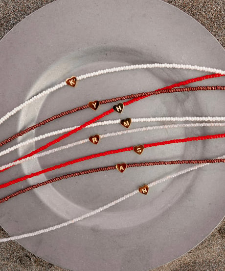 topazz initial necklace