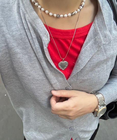 just as you are. original heart necklace
