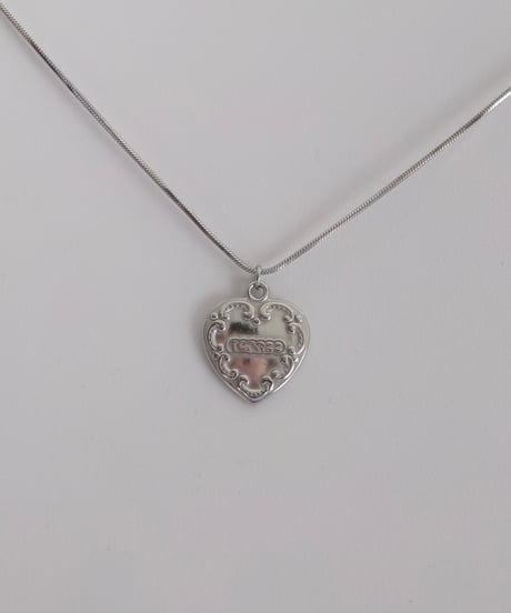 just as you are. original heart necklace