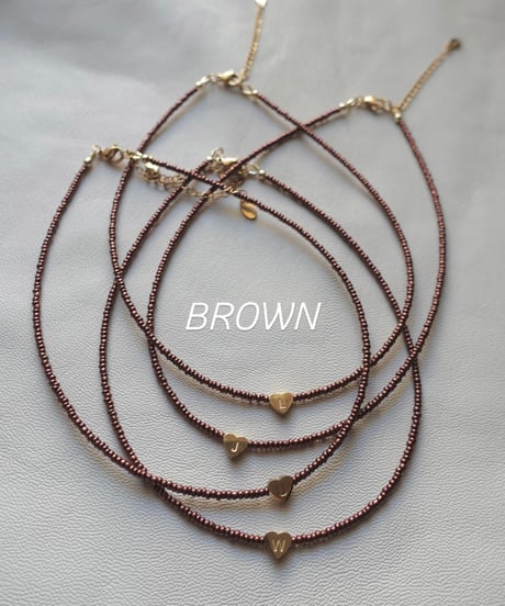 topazz initial necklace
