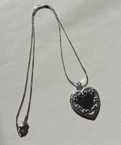 just as you are. original heart necklace
