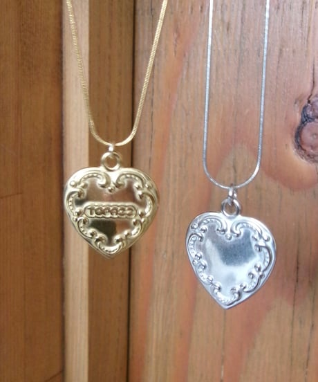 just as you are. original heart necklace