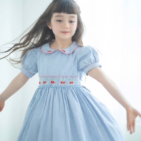 Cherry Smocking Dress