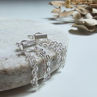 【charmaer】ダブルチェーンピアス