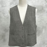 【ayane】MIX TWEED ベスト