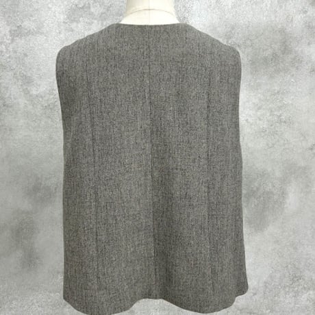 【ayane】MIX TWEED ベスト